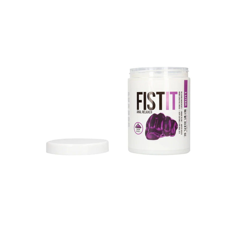 Pharmquests Fist-It Anal Relaxer - Water Based Relaxing Lubricant - 1000 ml Tub