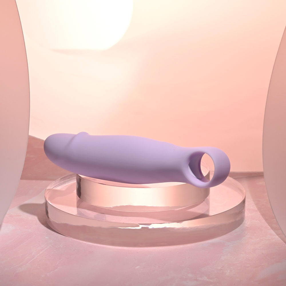 Selopa PETITE PECKER - Purple 11.7 cm USB Rechargeable Mini Vibrator