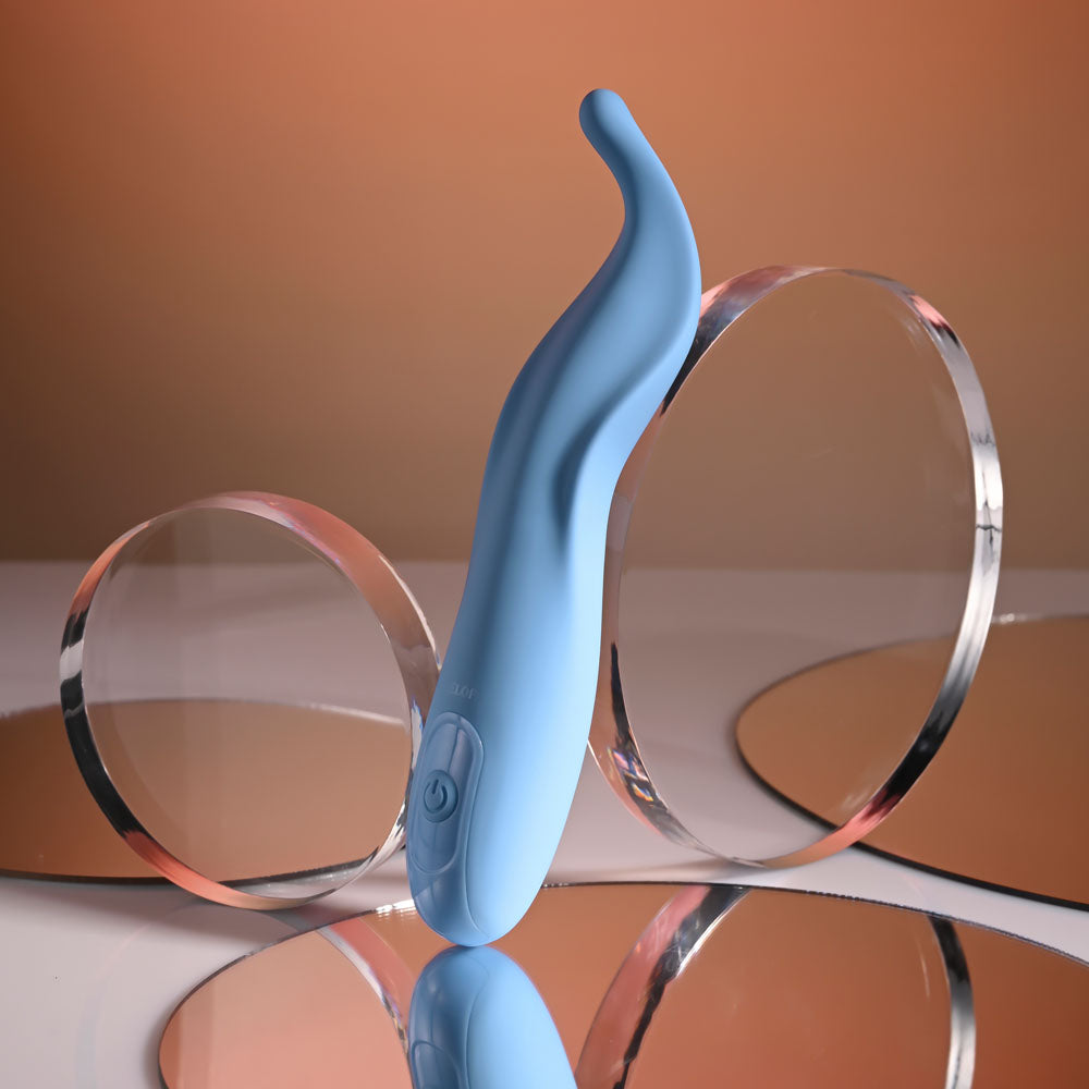 Selopa TENDER TICKLER - Blue 16.2 cm USB Rechargeable Pinpoint Stimulator