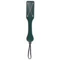 Sex & Mischief Indica Chain Impressions Paddle - Green/Gold Spanking Paddle