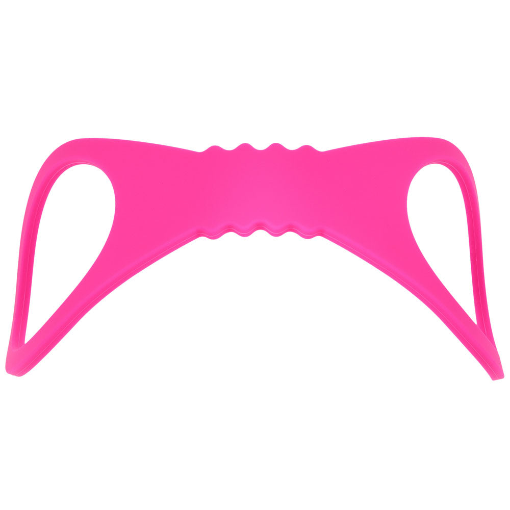 Sex & Mischief Large Hot Pink Silicone Cuffs - Hot Pink Large Restraints