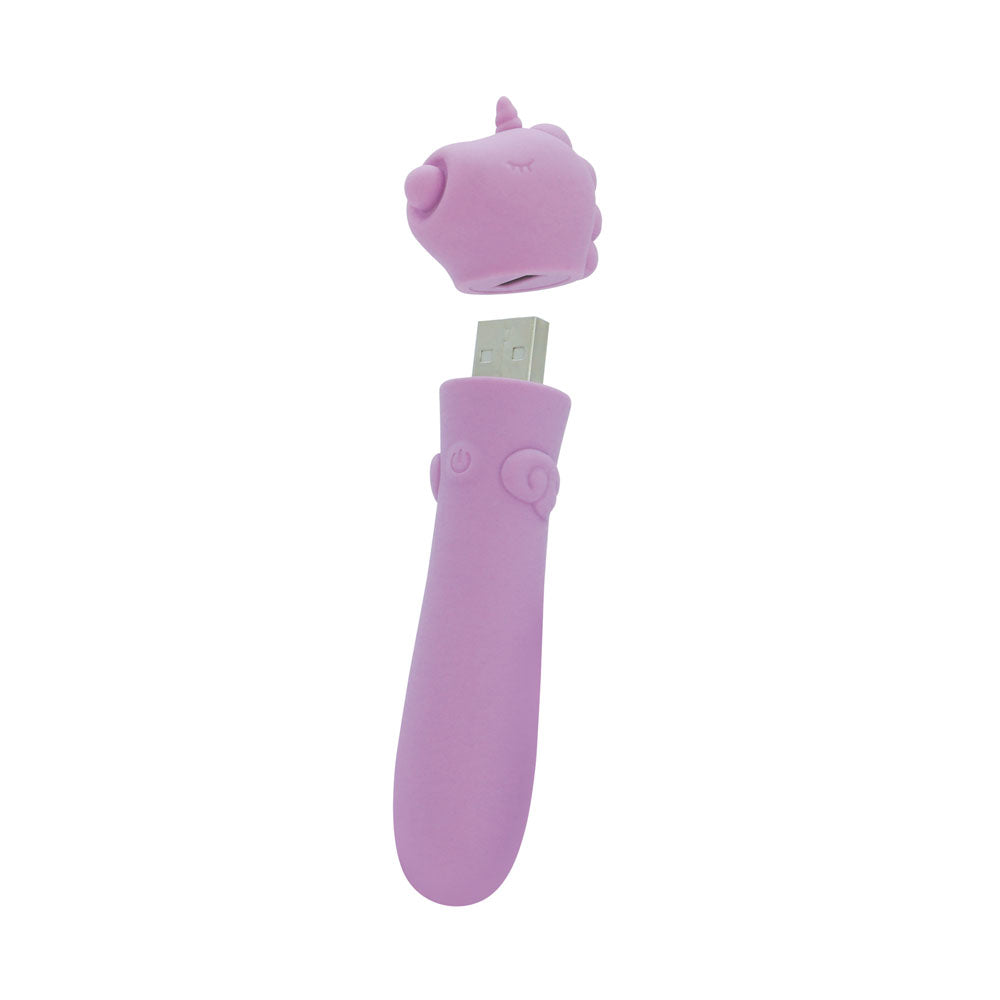Unihorn - USB Bullet - Karma Lilac - Lilac USB Rechargeable Vibrating Bullet